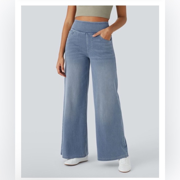 HALARA Denim - HALARA Light Blue Flare Jeans